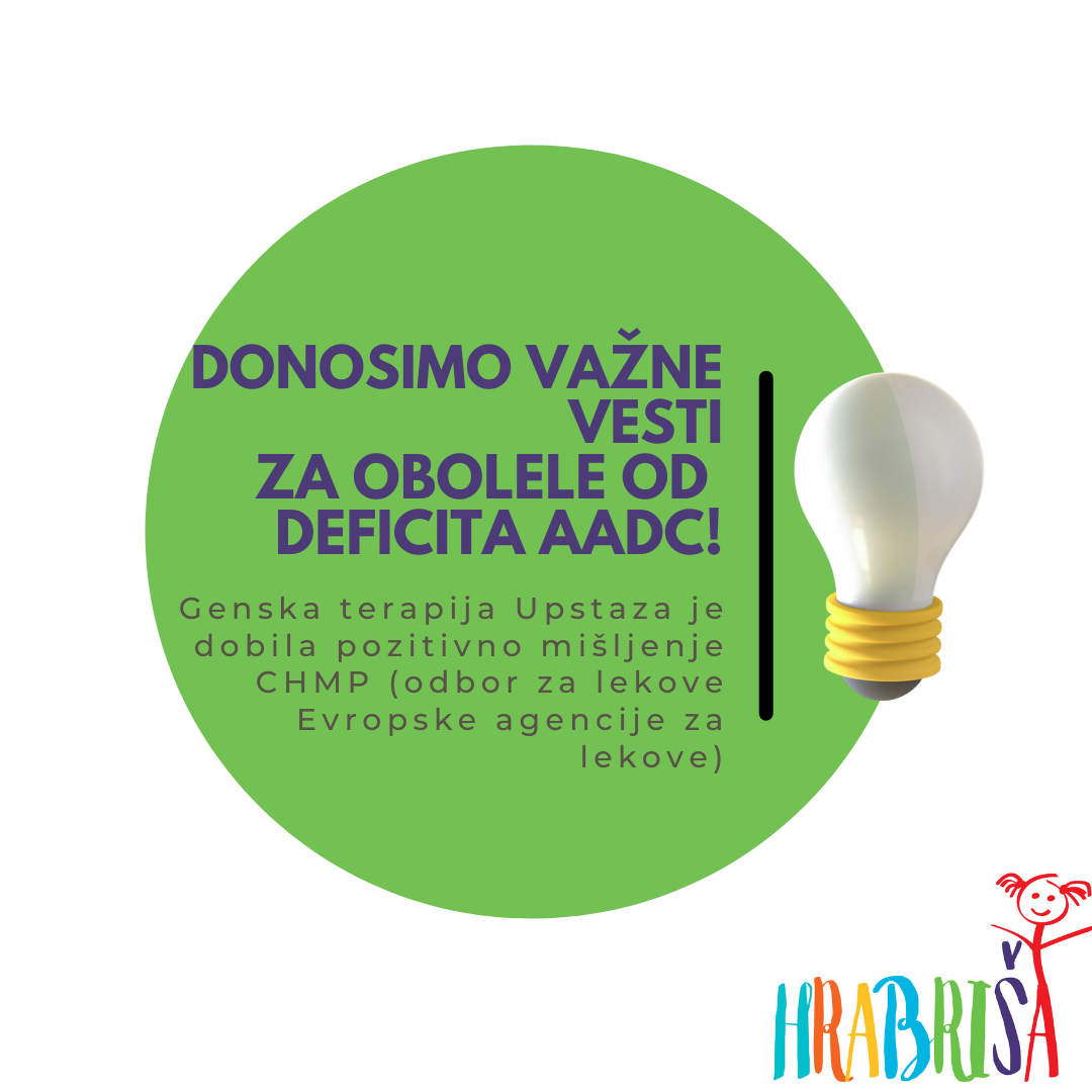 Važna vest za obolele od deficita AADC